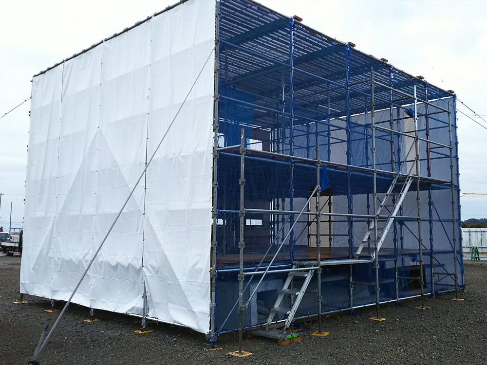 イベント 訓練施設設営