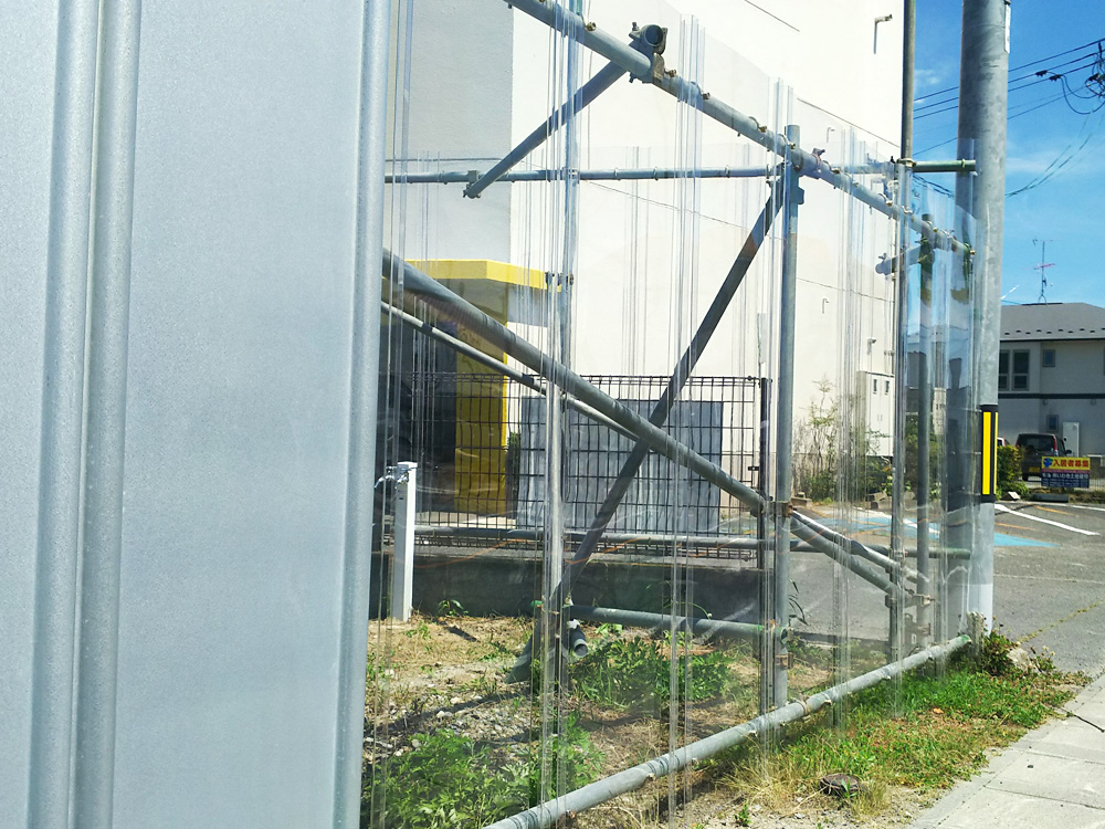 仮囲い クリアパネル